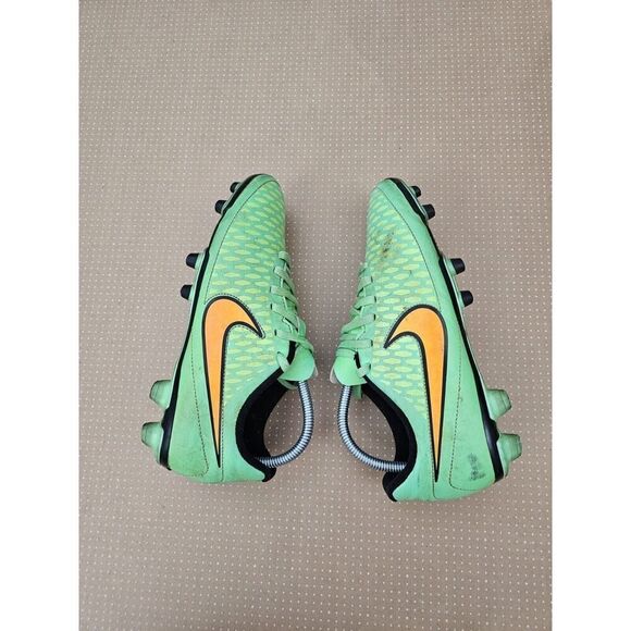 Nike Magista Soccer Cleats Mens 8 Bright Green Orange Swoosh 651343-380 - Picture 1 of 13